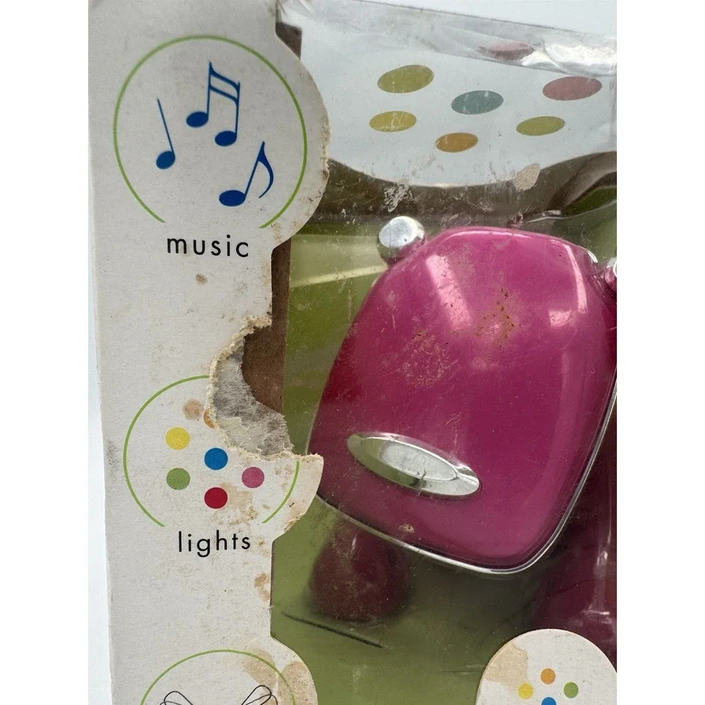 Hasbro i-Dog Pink Robotic Music Companion 2005 New In Box Sealed Vintage Toy